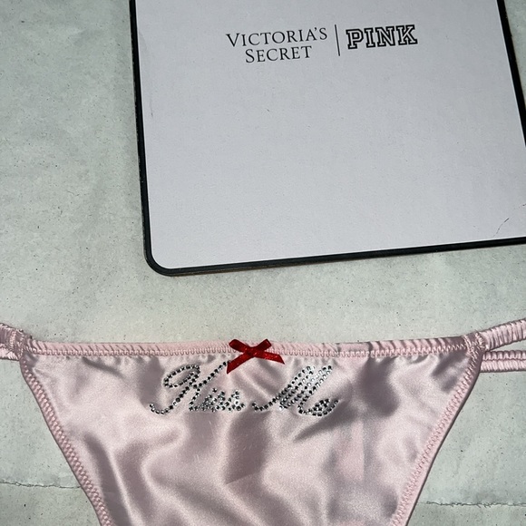 Victoria's Secret Vstring THONG (Kiss Me) Panty XL - Picture 6 of 12